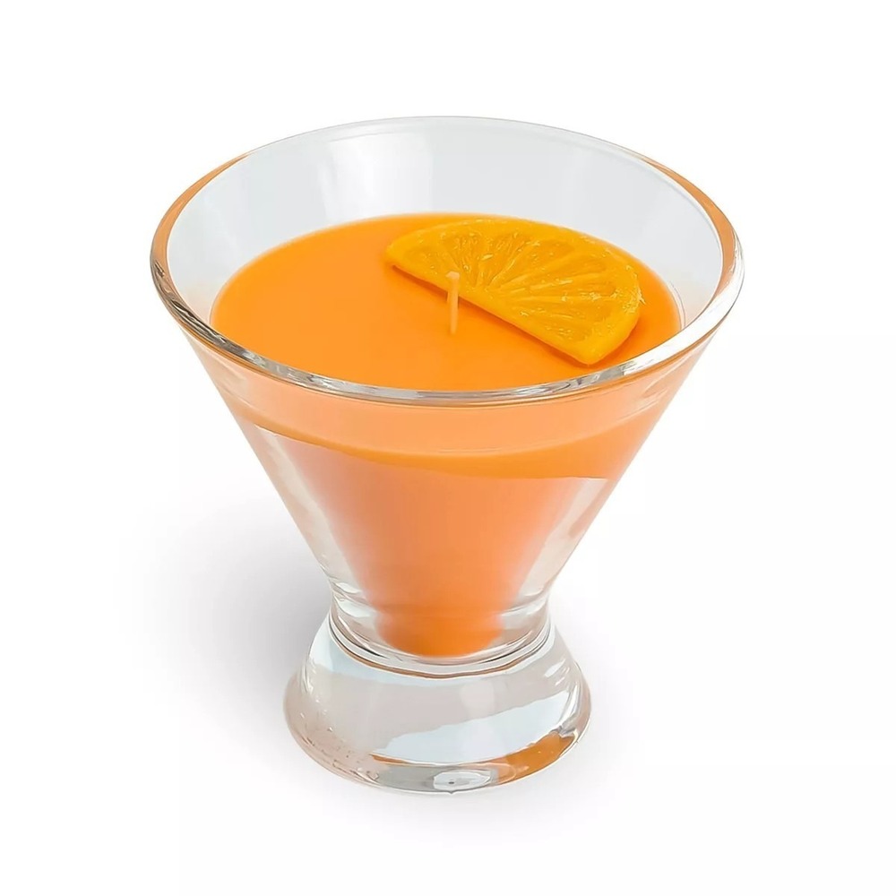 5oz Cocktail Glass Candle Al Fresco Spritz - Bullseye's‎ Playground